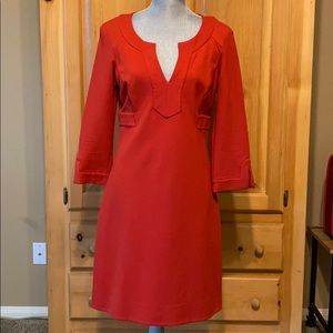 DVF Red Indy Dress 10